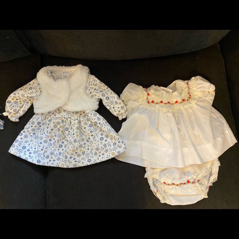 5 newborn girl holiday outfits